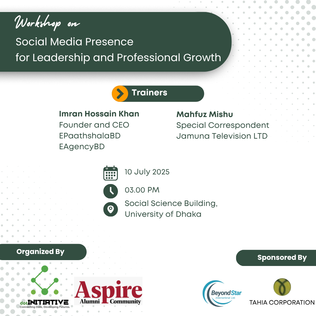 All Seats Booked! Social Media Presence Workshop Attracts Participants from Over 30 Universities