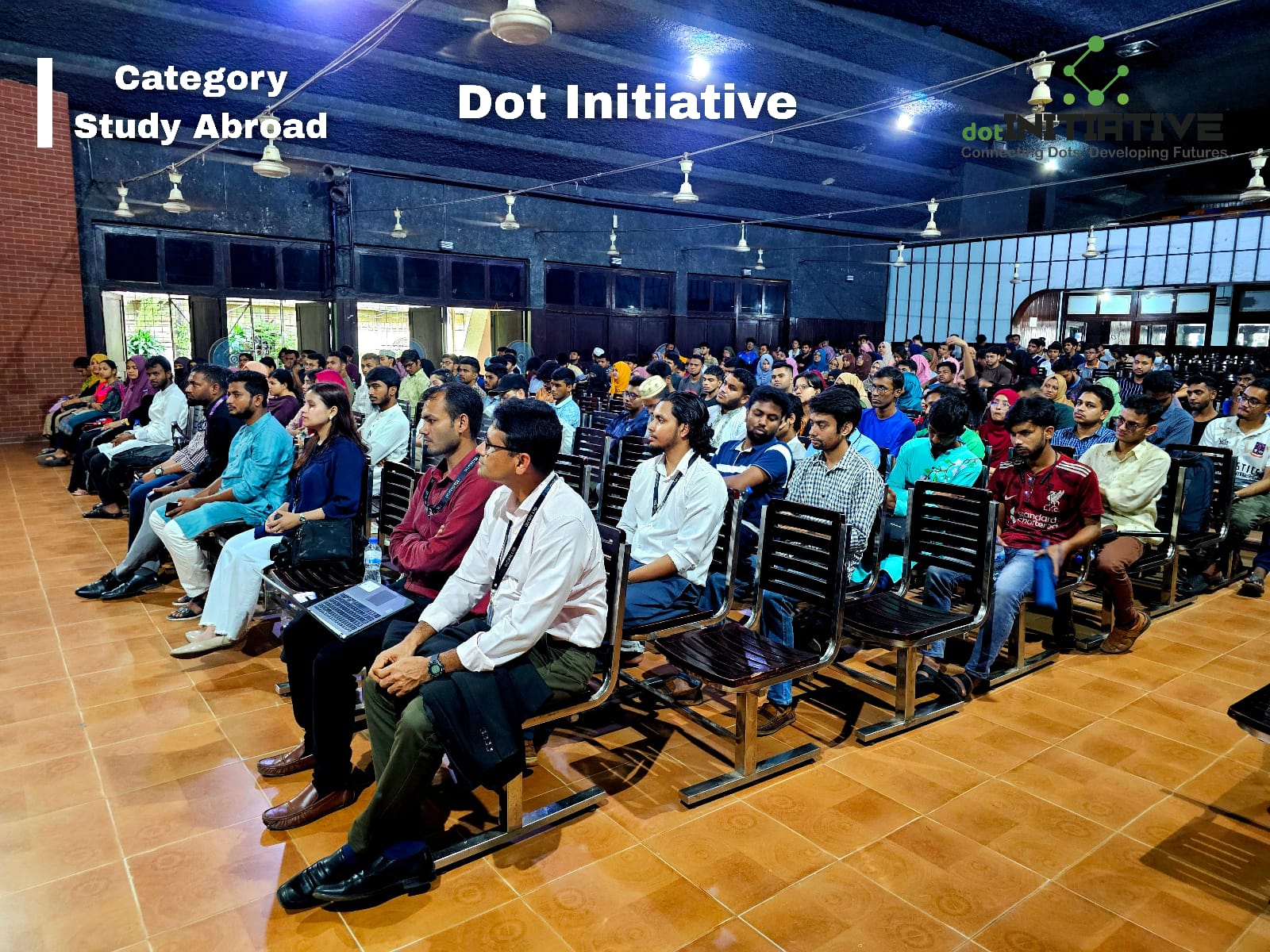 Dot Initiative, SCIC, and TCL Global Host “Higher Studies Abroad: Opportunities & Guidance” at University of Dhaka