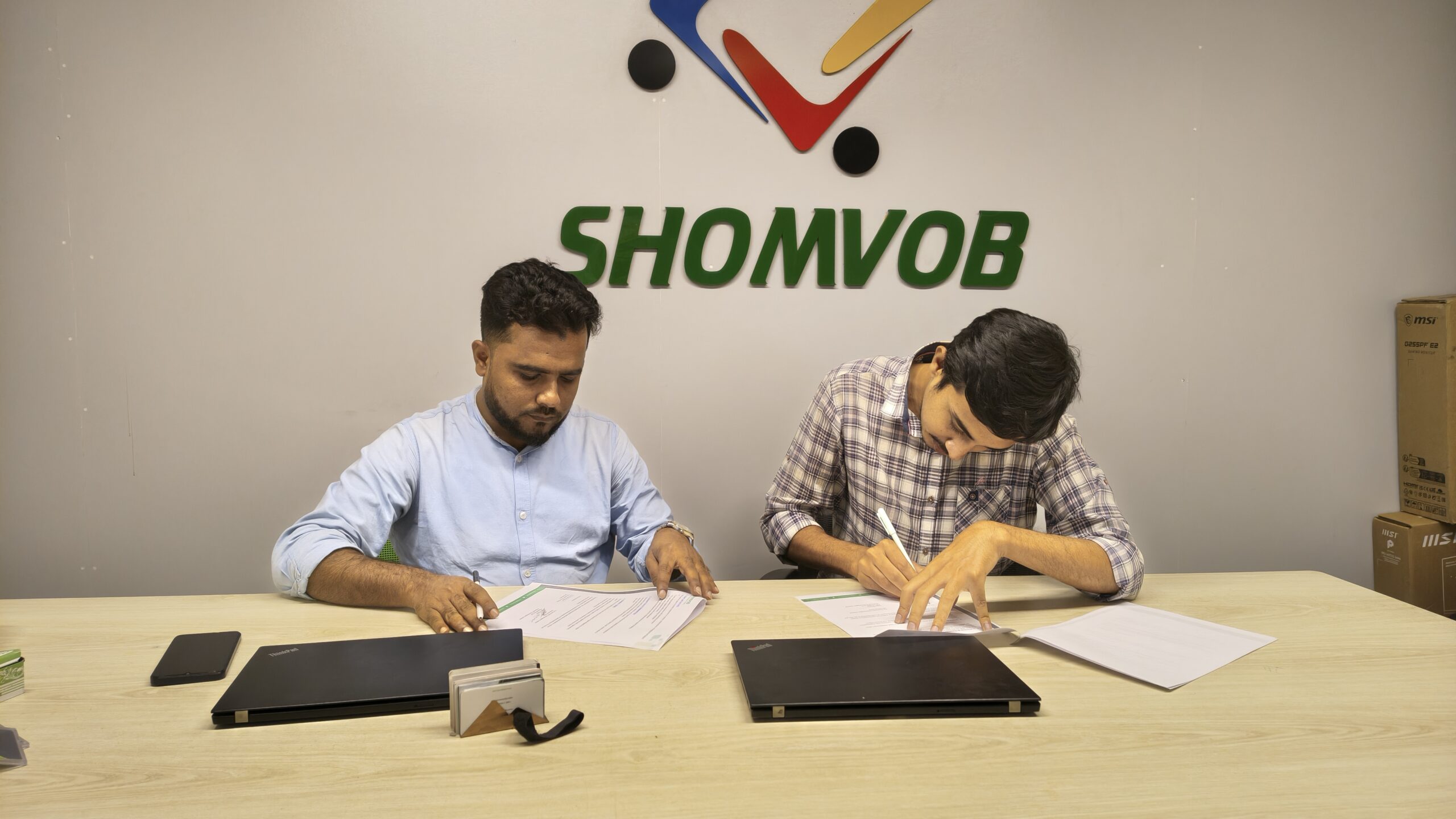 Dot Initiative Partners with Shomvob for Digital Skills and Employment