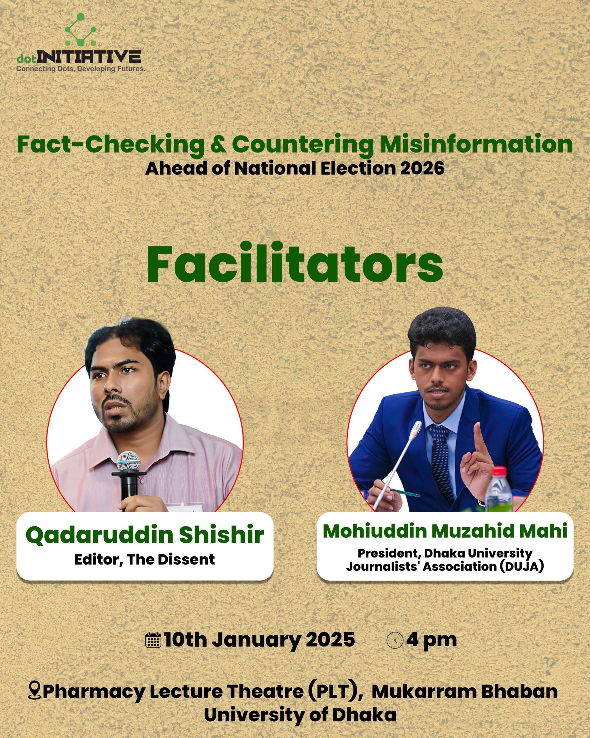 Dot Initiative to Host Fact-Checking Workshop Ahead of National Election 2026